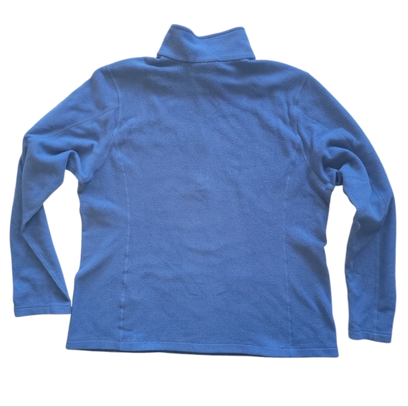 Patagonia XL 1/4 Microfleece Fleece Pullover Blue - Picture 2 of 4